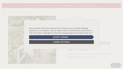 Pair Of Fabric Footwear