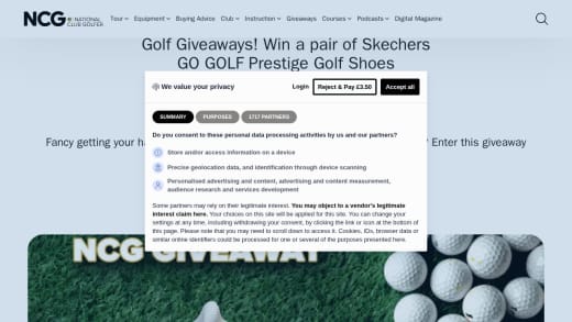 Skechers Go Golf Prestige Golf Shoes
