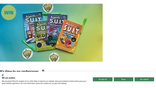 Agents of S.U.I.T. Book Bundle and Spy Accessories