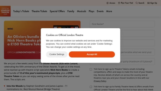 Theatre Token and Nominated Playscripts Bundle