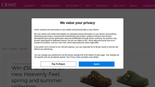 Voucher for Heavenly Feet