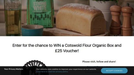 Cotswold Flour Organic Box And Voucher