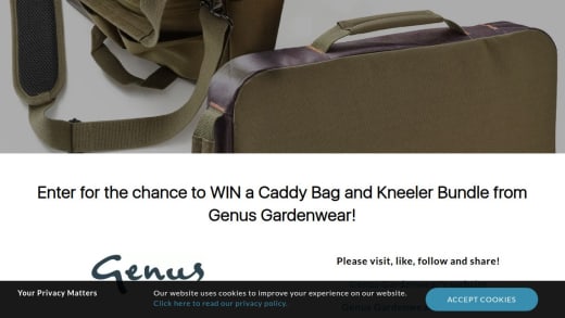 Caddy Bag And Kneeler Bundle