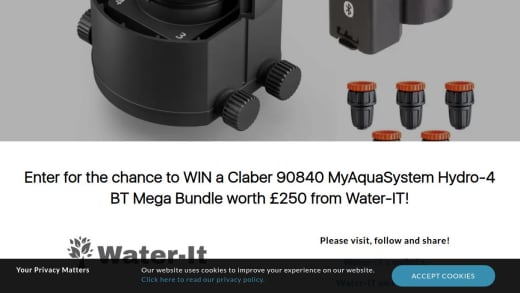 Claber MyAquasystem Hydro-4 BT Mega Bundle