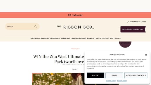 Zita West Ultimate Male IVF Support Pack