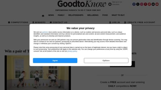 Pair Of ToeZone School Shoes