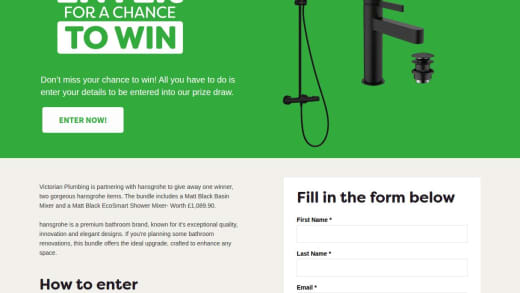 Matt Black Basin Mixer and Shower Mixer Bundle