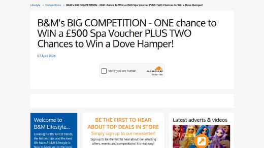 Spa Voucher And Dove Hampers