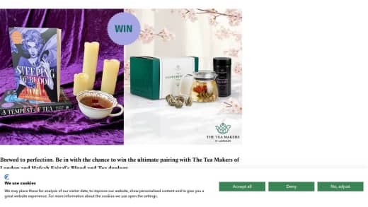 Hafsah Faizal's Blood & Tea Duology and Tea Gift Set