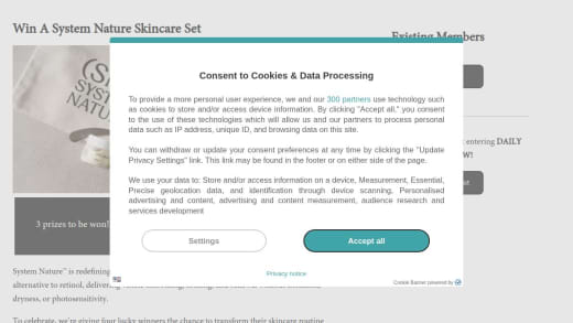 System Nature Complete Skincare Set