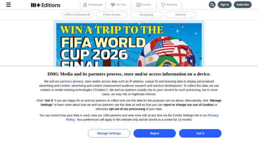 World Cup 2026 Final Trip for Two