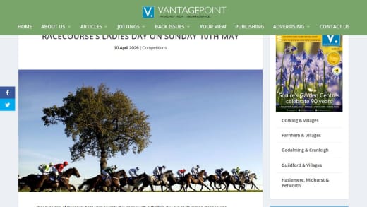 Pair Of Tickets To Plumpton Racecourse Ladies Day