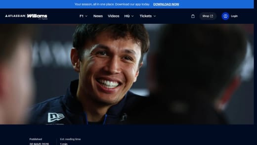Virtual Meet And Greet With Alex Albon