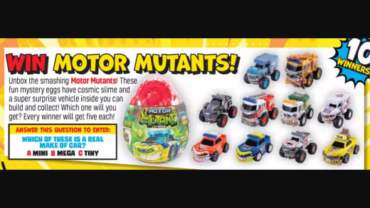 Five Motor Mutants Beano Issue 4331