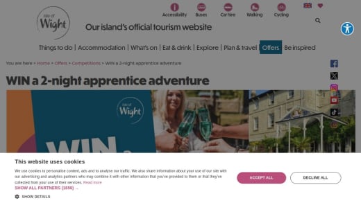 Two-Night Luxury Isle of Wight Getaway