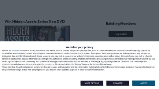 Hidden Assets Series 3 DVD