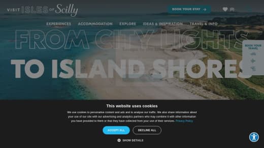 Unforgettable Isles of Scilly Escape for Two