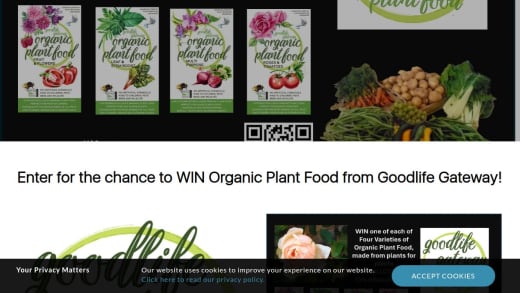 Set Of Four Varieties Of Liquid Organic Plant Food By Goodlife Gateway