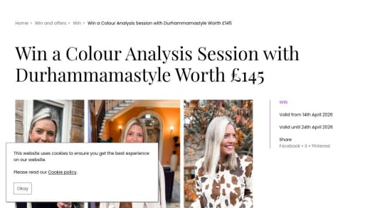 Personalized Colour Analysis Session