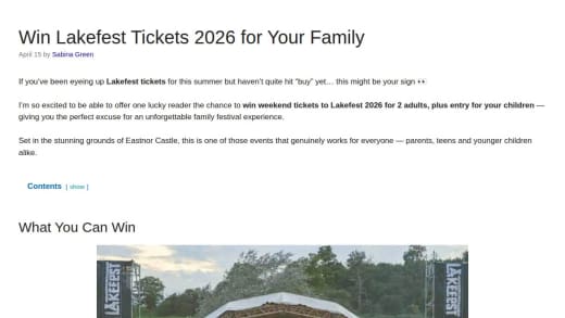 Lakefest Festival Weekend Tickets