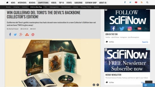 The Devil's Backbone Collector's Edition Box Set