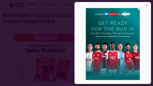 Signed Premier League Home Shirt