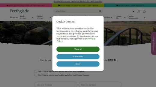 Cottages Stay and Dog Food Package