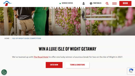 Luxury Isle of Wight Hotel Stay with Dining and Ferry Travel