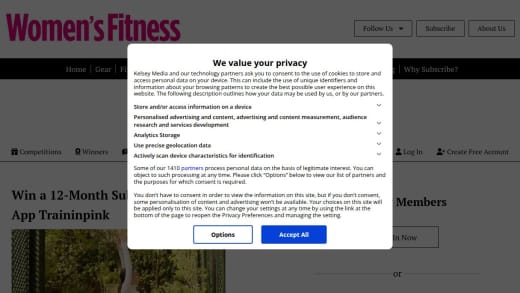 12-Month Subscription To Traininpink Pilates App