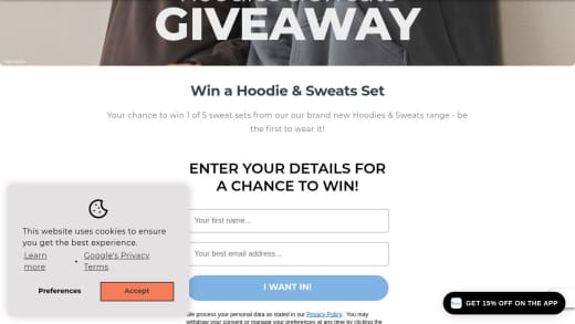 Hoodie and Sweats Set