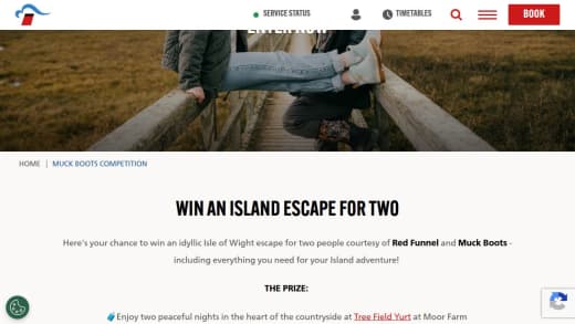 Isle of Wight Escape for Two