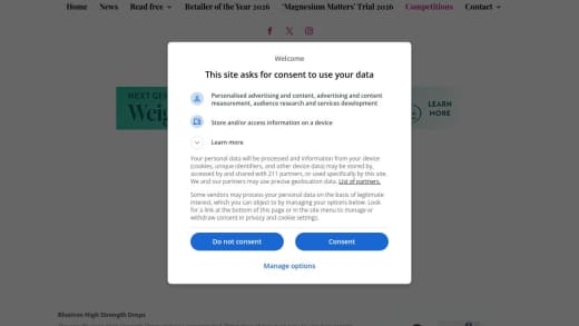 Health Supplements Assortment