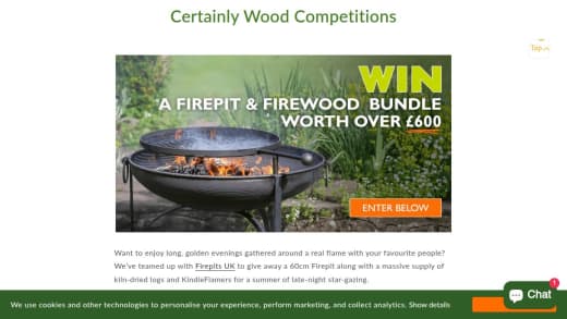 Firepit and Firewood Bundle