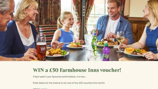 Farmhouse Inns Voucher