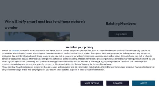 Birdfy Nest Duo Smart Nesting Box