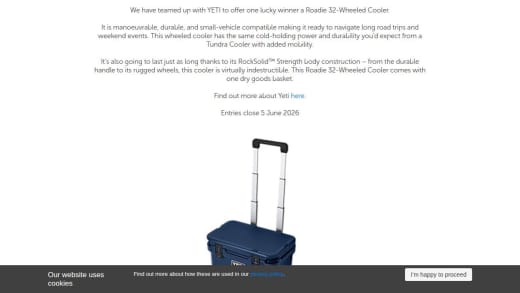 Yeti Roadie 32 Wheeled Cooler