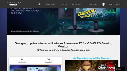 Alienware 4K QD-Oled Gaming Monitor