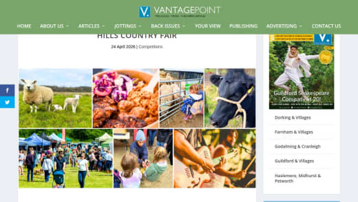 Family Tickets To The Surrey Hills Country Fair