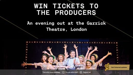 Tickets To The Producers Musical