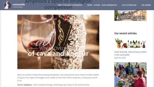 Cava and Liqueur Set