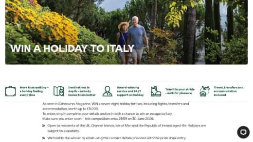 Seven-Night Walking Holiday For Two