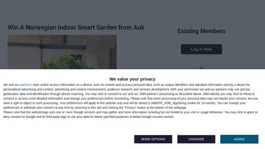Norwegian Indoor Smart Garden From Auk
