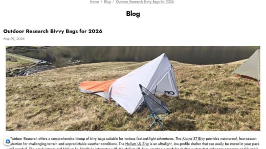 Outdoor Research Helium UL Bivy