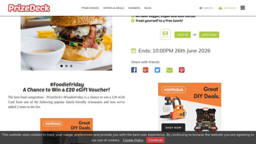 Restaurant eGift Voucher