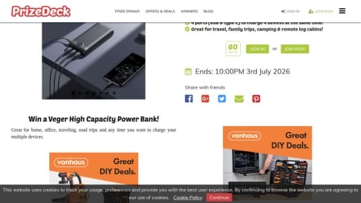Ultra-High Capacity Power Bank