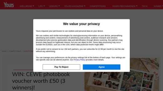 CEWE Photobook Voucher