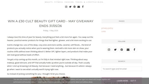 Cult Beauty Gift Card