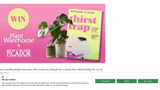 Signed Book and Houseplant Bundle with Event Tickets