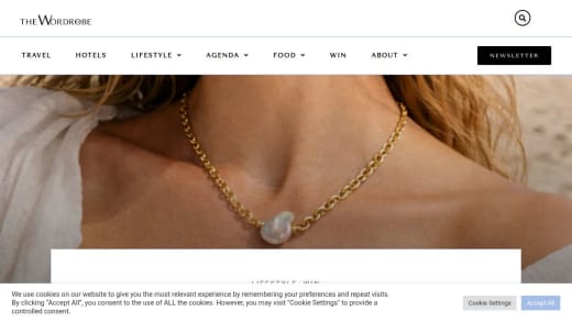 Baroque Pearl Gold Necklace