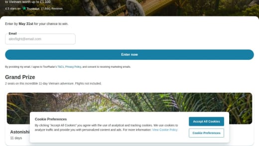 Trip For Two To Vietnam